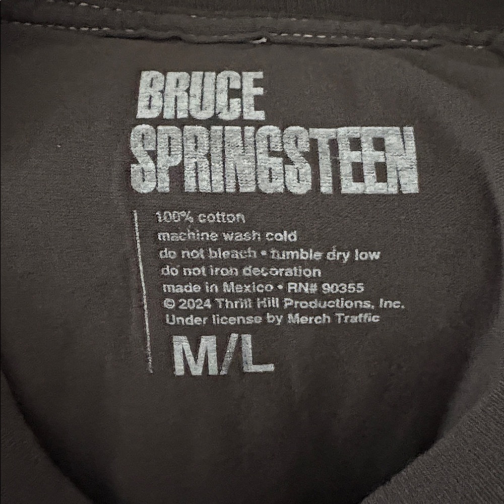 Bruce Springsteen and The E Street Band Tee - Picture 3 of 3